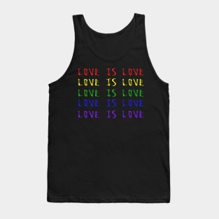 Love is Love Gay Pride Tank Top